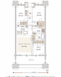 プライム金沢文庫　間取り