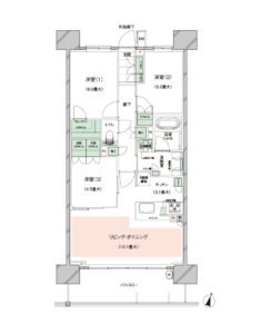 ブランズシティ湘南台　間取り