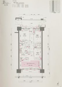 Bタイプ　出典：物件資料