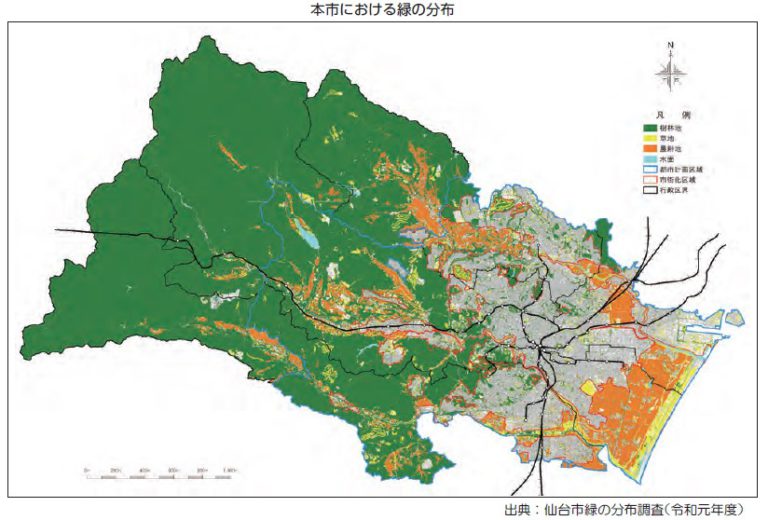 仙台市都市計画 – 仙台市都市計画道路整備状況図 – Kacte Online