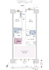 ファーストリンクレジデンス　間取り