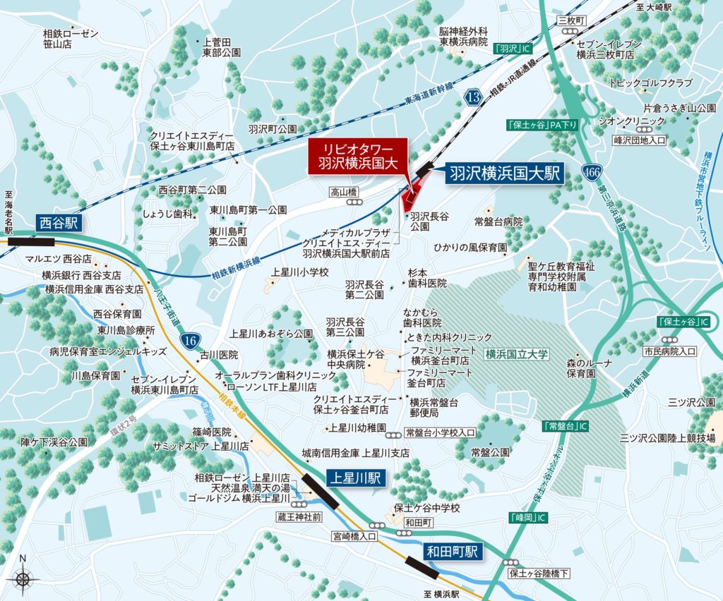 現地案内図