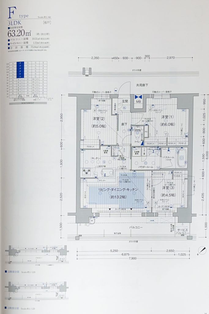 Fタイプ 出典：物件資料