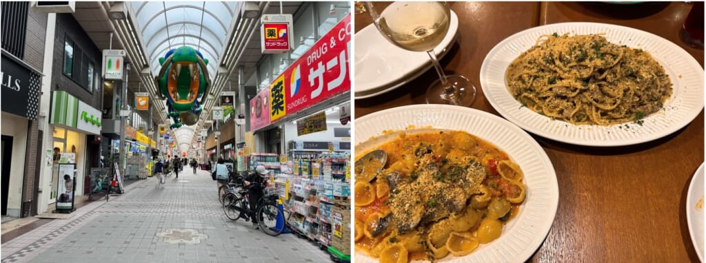 ブランズ武蔵小山のパルム商店街とイタリアン（住井はな）スムラボ