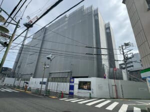 北東角より撮影