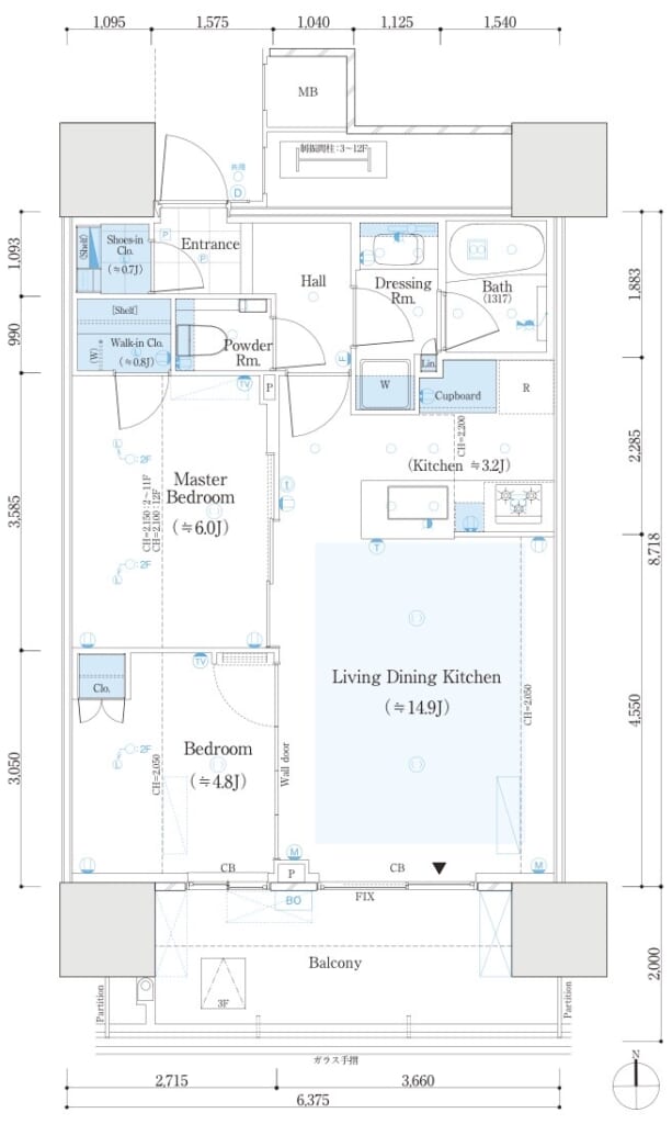 55Asタイプ間取り