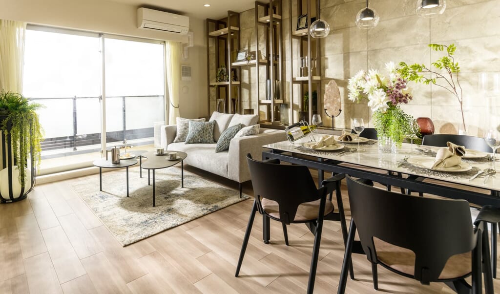 オハナ松戸ガーデニアのモデルルーム（スムラボ）住井はな