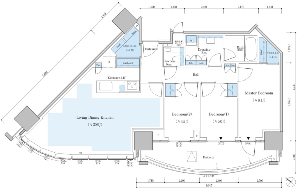 E-94Aswタイプ間取り