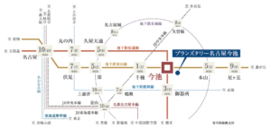 ブランズタワー名古屋今池（アクセス）