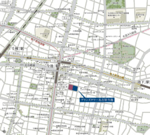 ブランズタワー名古屋今池（立地）