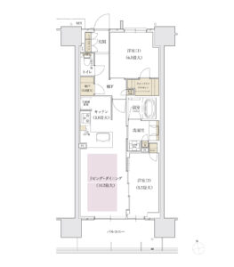 ブランズタワー名古屋今池（Dタイプ）