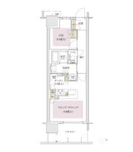 ブランズタワー名古屋今池（Hタイプ）