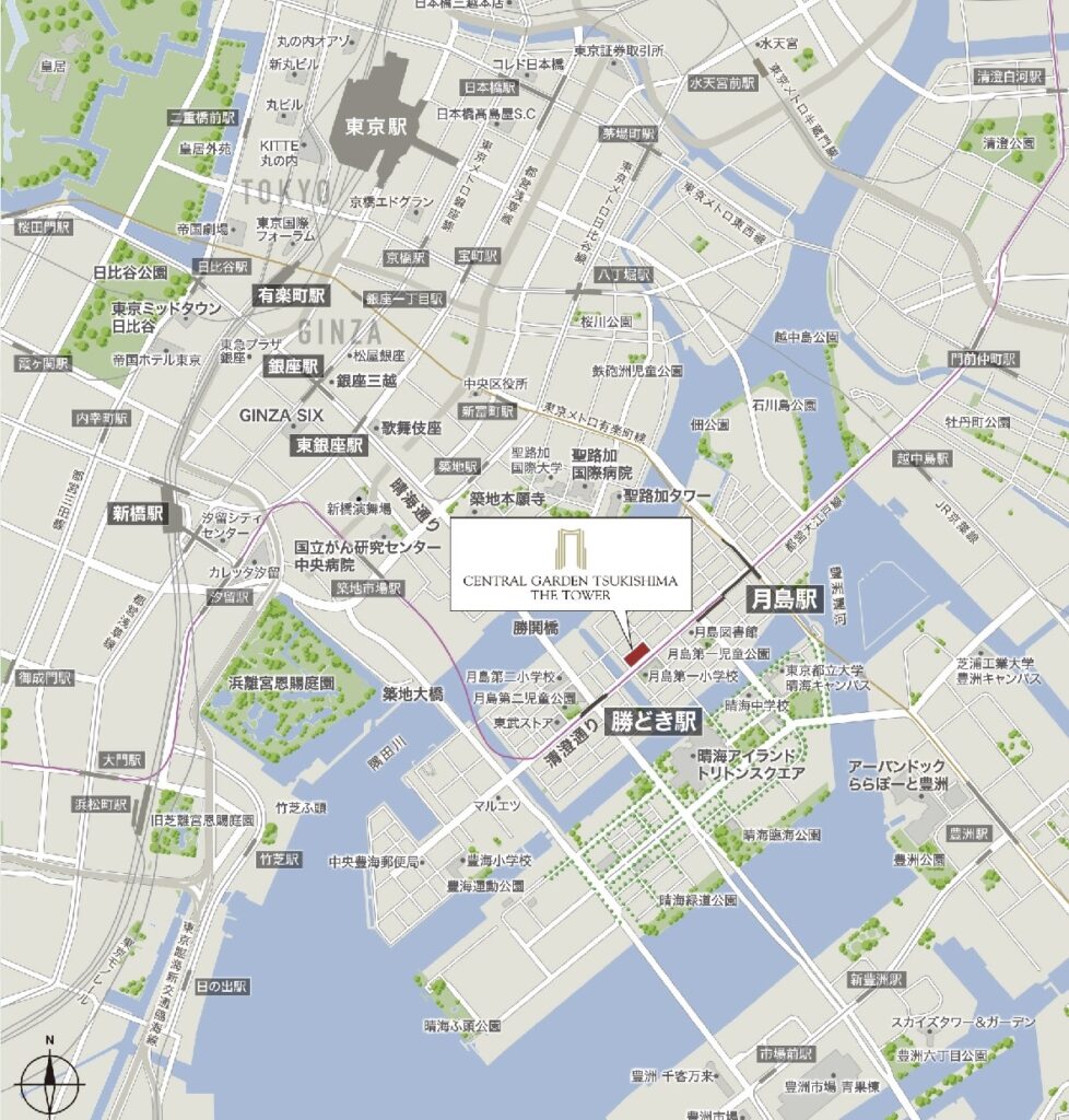 現地案内図