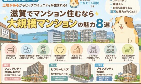 大規模マンションの魅力【モルモット】