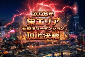 2026年 栄エリア新築タワーマンション頂上決戦
