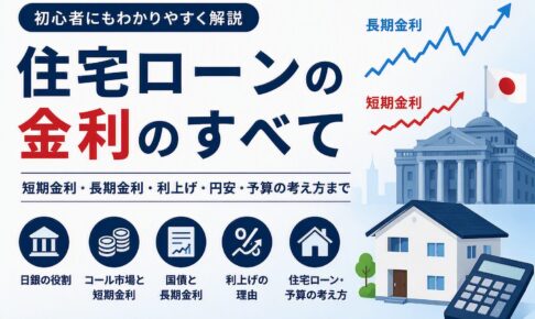住宅ローンの金利を、ゼロから本当に理解する｜コールレート・国債・円安・利上げ・そして予算の決め方まで【モルモット】