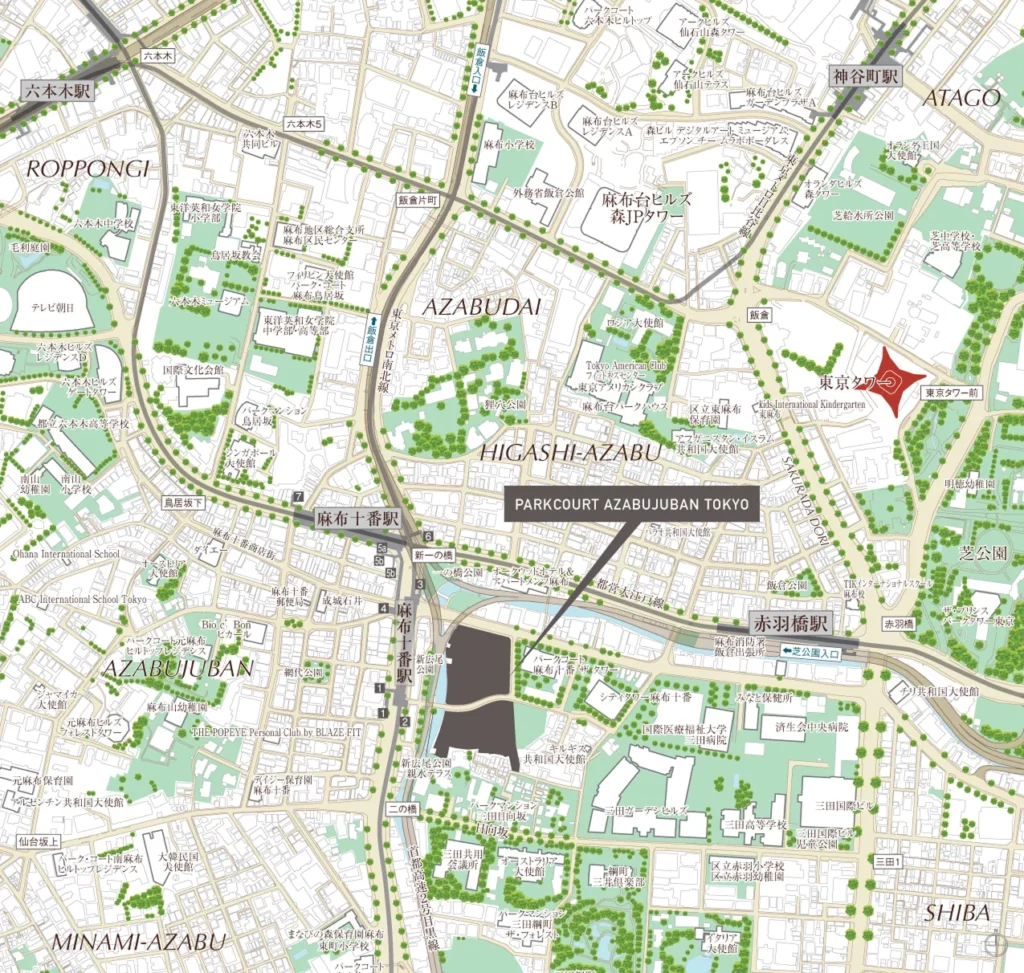 現地案内図