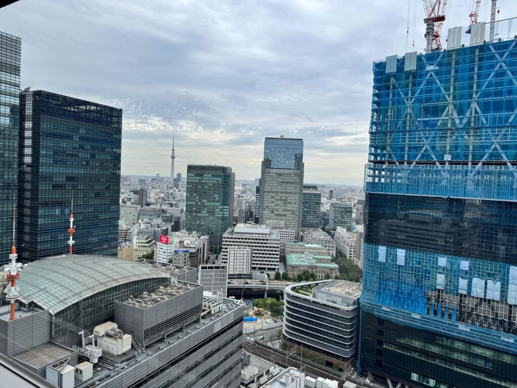 クレストプライムシティ南砂のマンションギャラリーからの眺望（スムラボ）住井はな