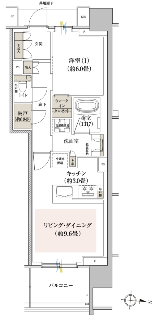 Jタイプ間取り